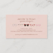 Terracotta Optic Eyewear Specialist Glasses Visitekaartje (Achterkant)