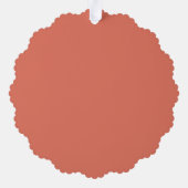 Terracotta Ornament Kaart (Achterkant)