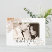 Terracotta Pampagras Tropische Bruiloft (Staand voorkant)