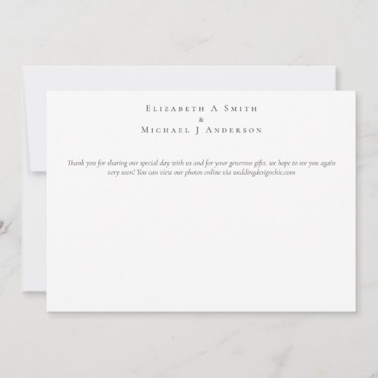 Terracotta Pampagras Tropische Bruiloft (Achterkant)