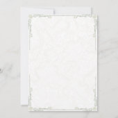 Terracotta Pampas Gras Boho Uitnodiging (Achterkant)