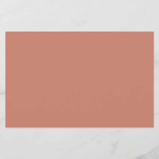 Terracotta Pampas Grass bride andgroom Flyer (Achterkant)