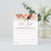 Terracotta Pampas grass Floral Date Night Idees (Staand voorkant)