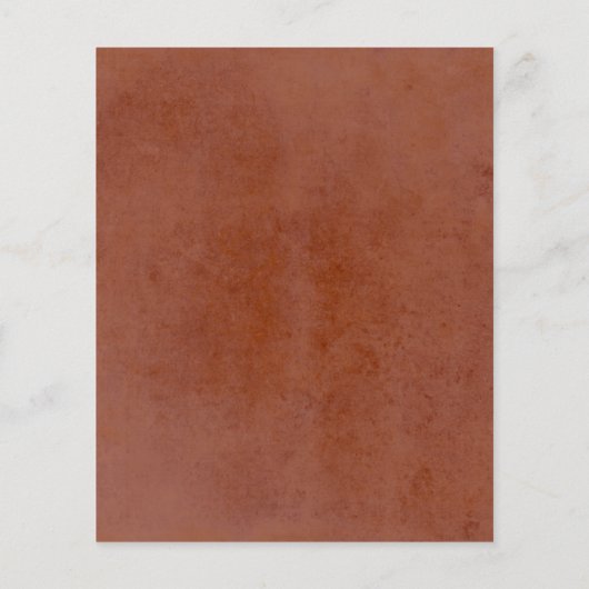 Terracotta Pampas grass Floral Date Night Idees (Achterkant)