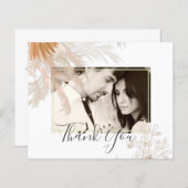 Terracotta Pampas Grass Tropical Wedding (Voorkant / Achterkant)