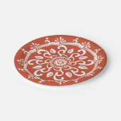 Terracotta Papieren Bordje (Gekanteld)