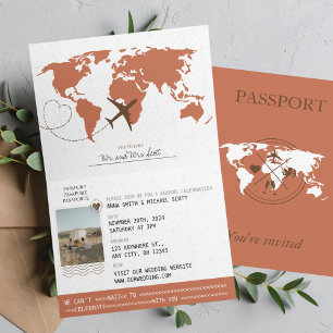 Terracotta Passport Destination Wedding