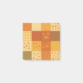 Terracotta Patchwork Dekbed Rustieke Boerderij Blo Post-it® Notes (Voorkant)