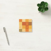 Terracotta Patchwork Dekbed Rustieke Boerderij Blo Post-it® Notes (Kantoor)