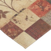 Terracotta Patchwork Quilt Rustieke  Bloemen Tafelkleed (Gekanteld)