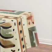 Terracotta Patchwork Quilt Rustieke  Bloemen Tafelkleed (Voorbeeld)