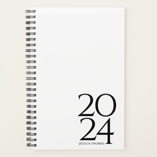 Terracotta Personal 2024 Weekplanner Planner (Voorkant)