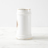 Terracotta Personalized Groomsmen Beer Stein Bierpul (Center)