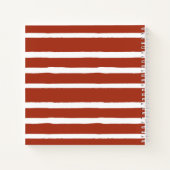 Terracotta Photo Collage 8 Pics Family Recipes Notitieboek (Achterkant)