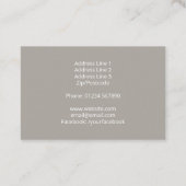 Terracotta Plant Pots Gardening Visitekaartje (Achterkant)