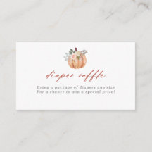 Terracotta Pumpkin en Rozen Diaper Raffle