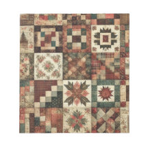 Terracotta Quilt en Patchwork Kleurrijke Bloemen