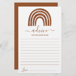 Terracotta Rainbow-advies voor de moeder om kaart 