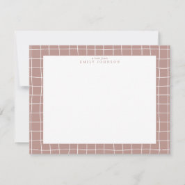 Terracotta Raster Notitiekaart Kaart