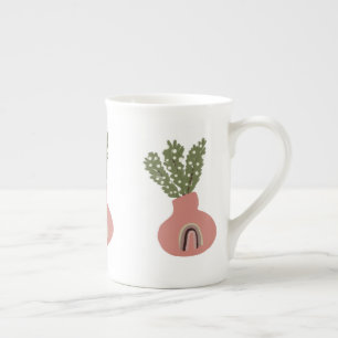 Terracotta Regenboog Natuurlijke Planter Speciale  Porselein Kop