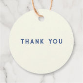 Terracotta Retro Groovy Boho Chic Bloemen Bruiloft Bedankjes Labels (Achterkant)