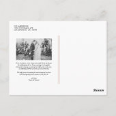 Terracotta Retro Script Photo Wedding Thank You Briefkaart (Achterkant)