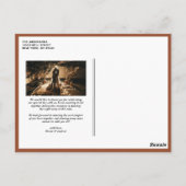 Terracotta Retro Typografie Huwelijk Dank u Briefkaart (Achterkant)