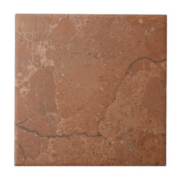Terracotta rode eenvoudige rustieke tegeltje