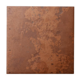 Terracotta rode eenvoudige rustieke tegeltje