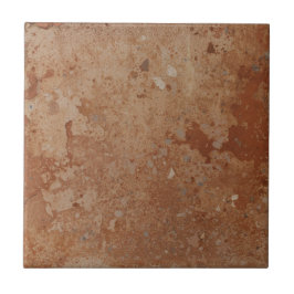Terracotta rode eenvoudige rustieke tegeltje