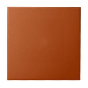 Terracotta rode effen kleur   #AC3D06 Tegeltje