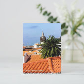 Terracotta Rooftops : Funchal, Madeira (Portugal) Briefkaart (Staand voorkant)