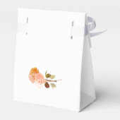 Terracotta Roos Katholieke bruiloft Bedankdoosjes (Achterkant)