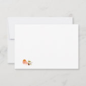 Terracotta Roos Katholieke Trouwruimte Kaart (Achterkant)