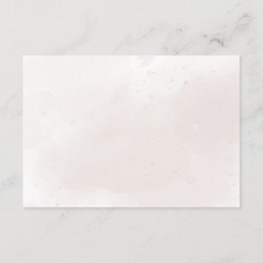 Terracotta Rust Floral Boho Fall Wedding Bedankkaart (Achterkant)