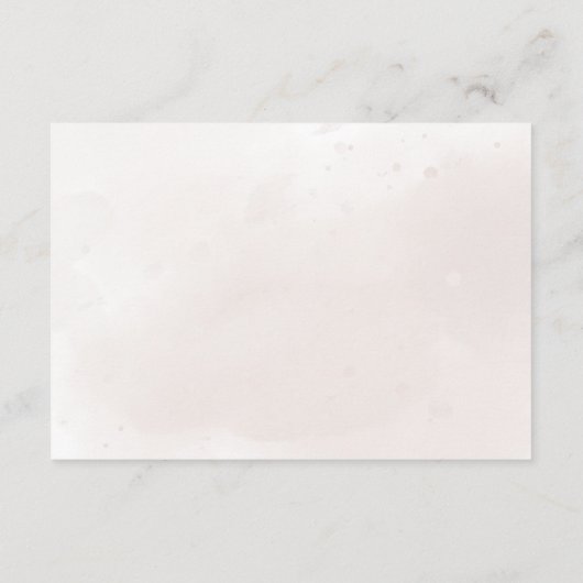 Terracotta Rust Floral Boho Fall Wedding Bedankkaart (Achterkant)