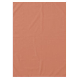 Terracotta Rustieke Effen Kleur Tafelkleed