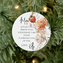 Terracotta rustieke moeder van de bruid cadeau