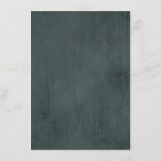 Terracotta Sage Burgundy Floral Geometric Wedding Informatiekaartje (Achterkant)