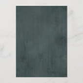 Terracotta Sage Burgundy Floral Geometric Wedding Informatiekaartje (Achterkant)