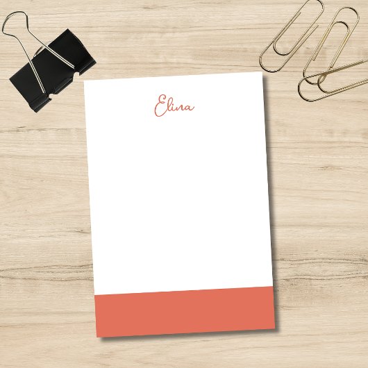 Terracotta Schone Naam | Klassieke professional Post-it® Notes