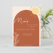 Terracotta Script 1st Trip rond de zondag Kaart (Staand voorkant)