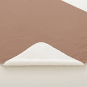 Terracotta sherpa deken (3/4)