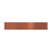 Terracotta Shimmer Ombre Uitnodigingen Wikkel (Vlak)