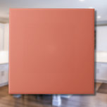 Terracotta Sinaasappel Effen Kleur Warm & Aards On Tegeltje<br><div class="desc">Het Terracotta Oranje Solid Color-patroon is een tijdloos en veelzijdig ontwerp dat warmte en natuurlijke elegantie uitstraalt. Deze rijke, aardse tint sinaasappel voegt een gevoel van gezelligheid en sophisticatie toe aan elk project, waardoor het een perfecte keuze is voor mode, interieur, textiel en grafisch ontwerp. De diepe, gedempte toon roept...</div>