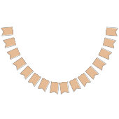 Terracotta sinaasappel en zandbeige delicate madel vlaggetjes (Alle)