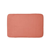 Terracotta Solid Color Badmat (Voorkant)