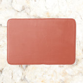 Terracotta Solid Color Badmat