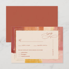 Terracotta Sunrise | Trouw RSVP Kaartje