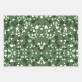 terracotta terrazzo blad voor verpakkingspapier inpakpapier vel (Voorkant)